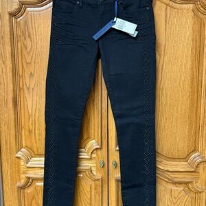 Juicy Couture embellished Black Skinny Jeans